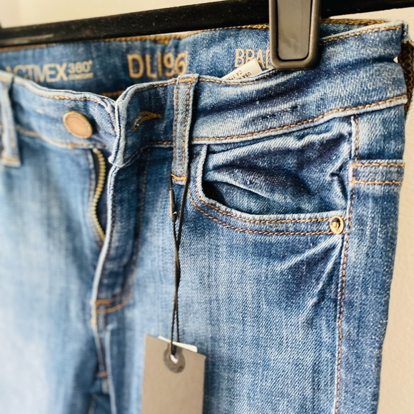 NWT DL 1961 kids stretch denim jeans, Premium Denim, size 4 - Picture 9 of 12